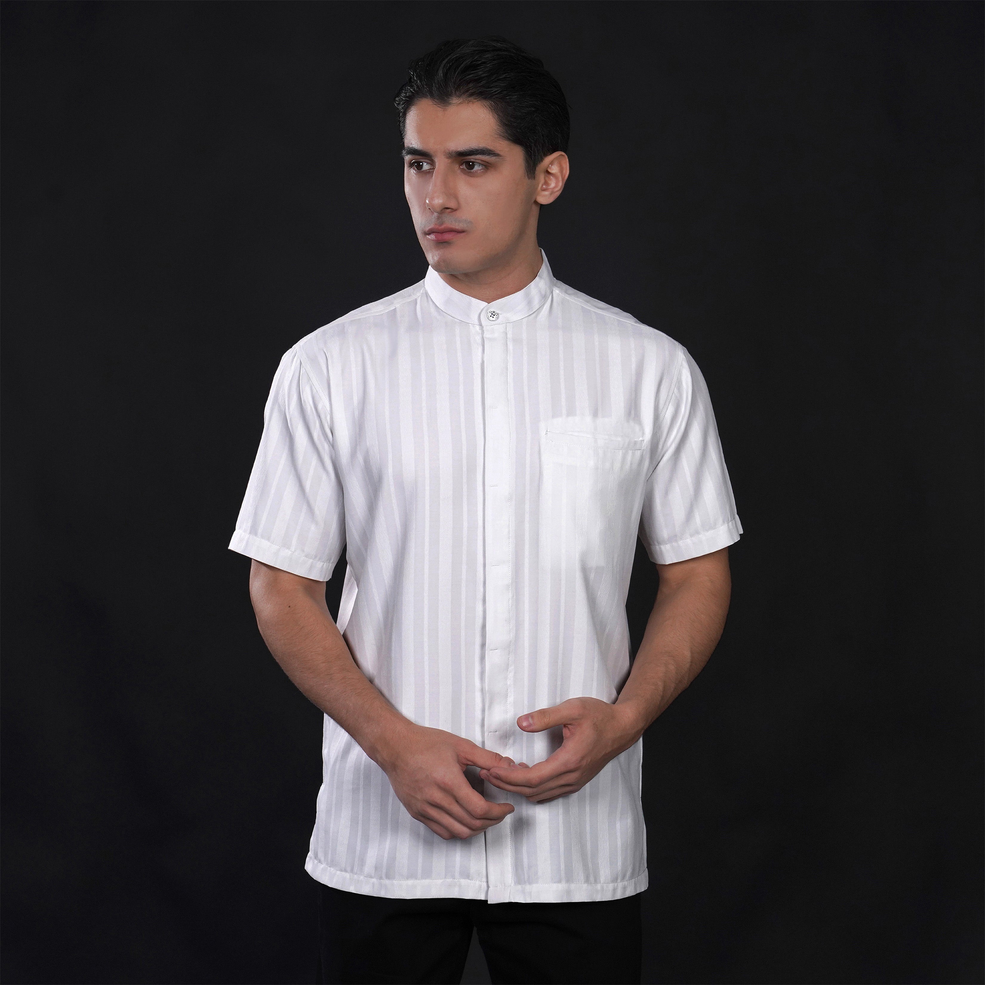 Koko Musa Lengan Pendek 4132 White