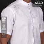 Koko Putih Amari Lengan Pendek 4140 White