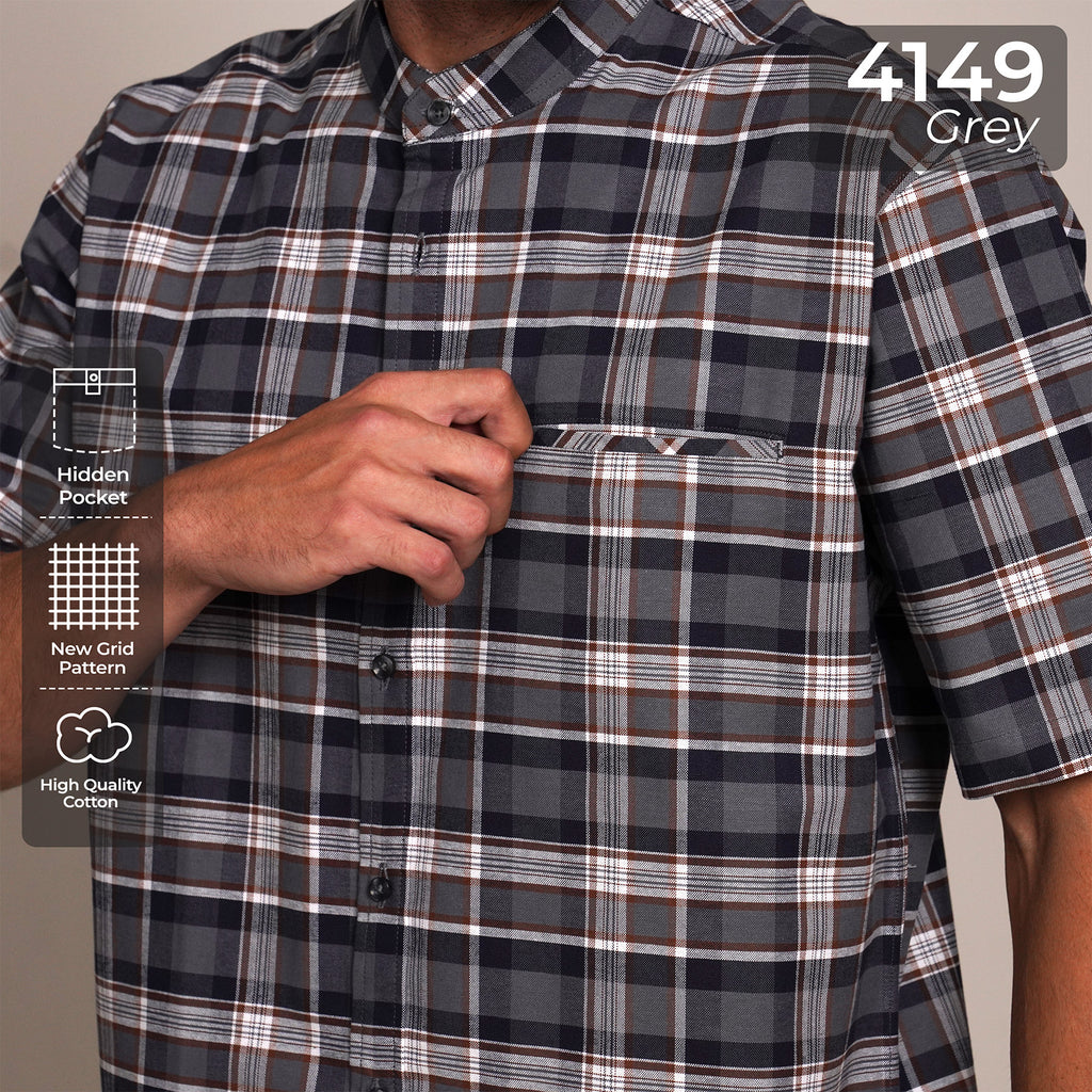 Koko Izzan Lengan Pendek 4149 Grey
