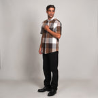 Koko Izzan Lengan Pendek 4151 Brown
