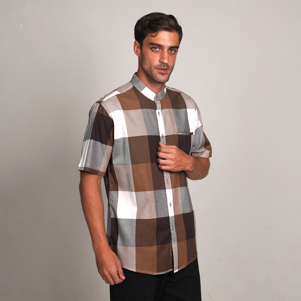 Koko Izzan Lengan Pendek 4151 Brown