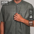 Koko Sultan Lengan Pendek 4158 Green Grey