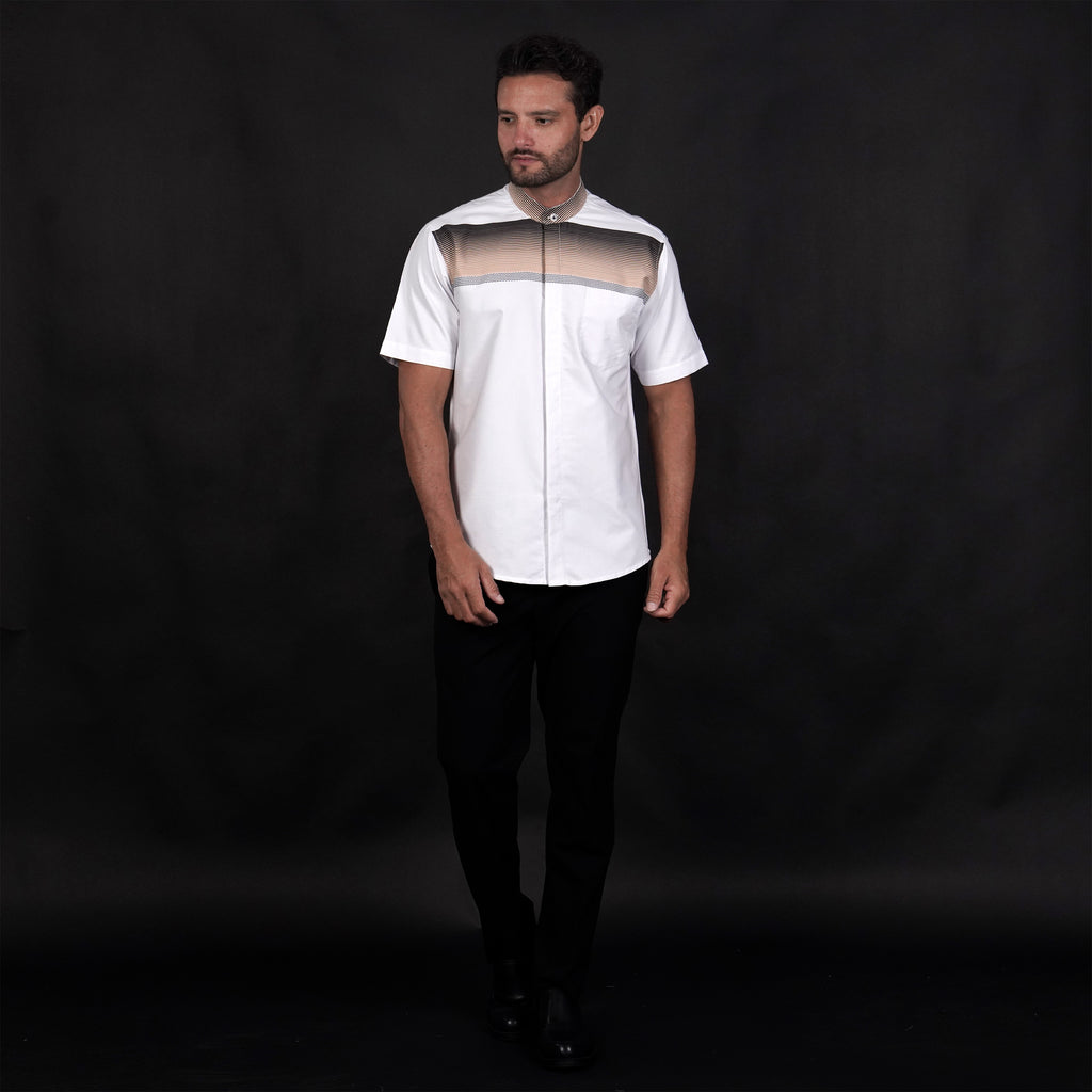 Koko Ismail Lengan Pendek 4173 White