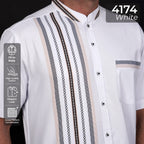 Koko Azhar Lengan Pendek 4174 White