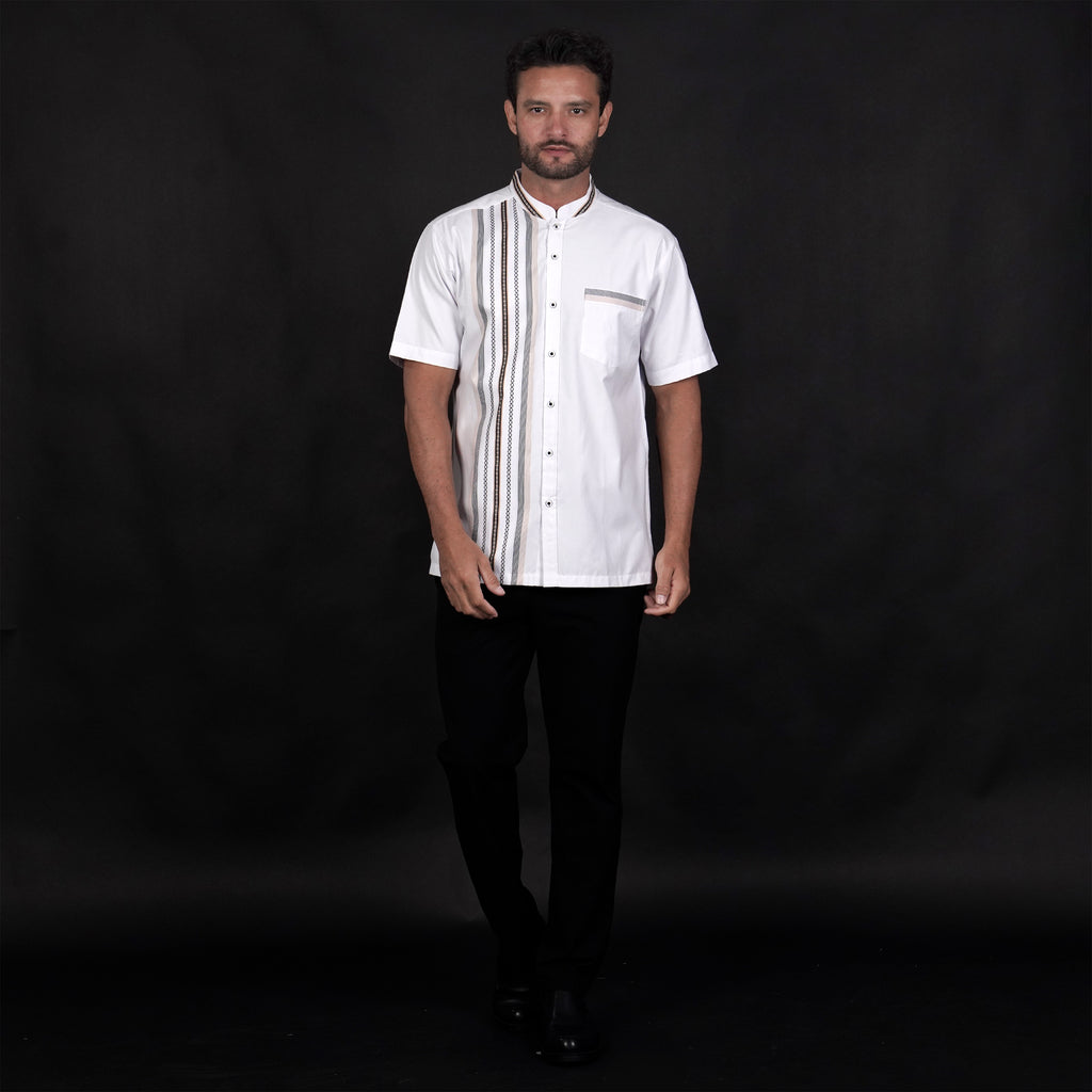 Koko Azhar Lengan Pendek 4174 White