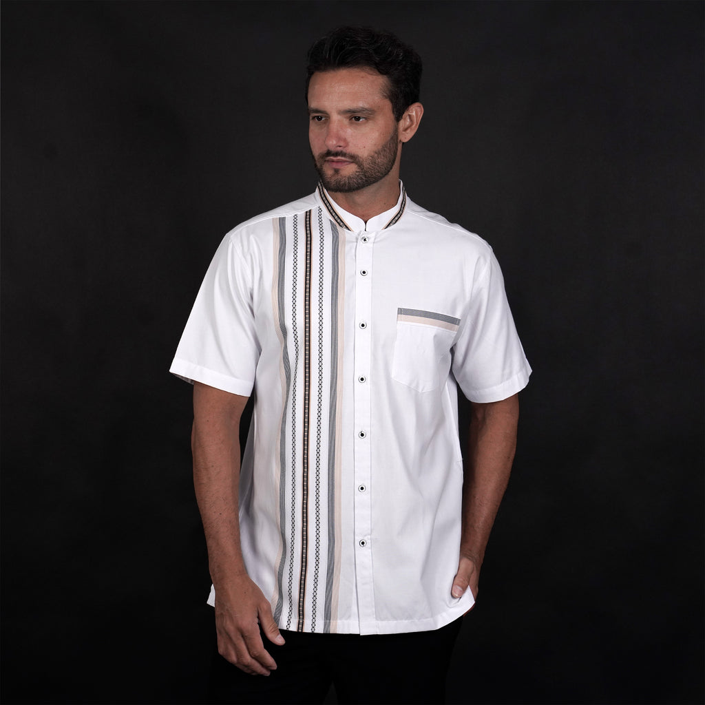 Koko Azhar Lengan Pendek 4174 White