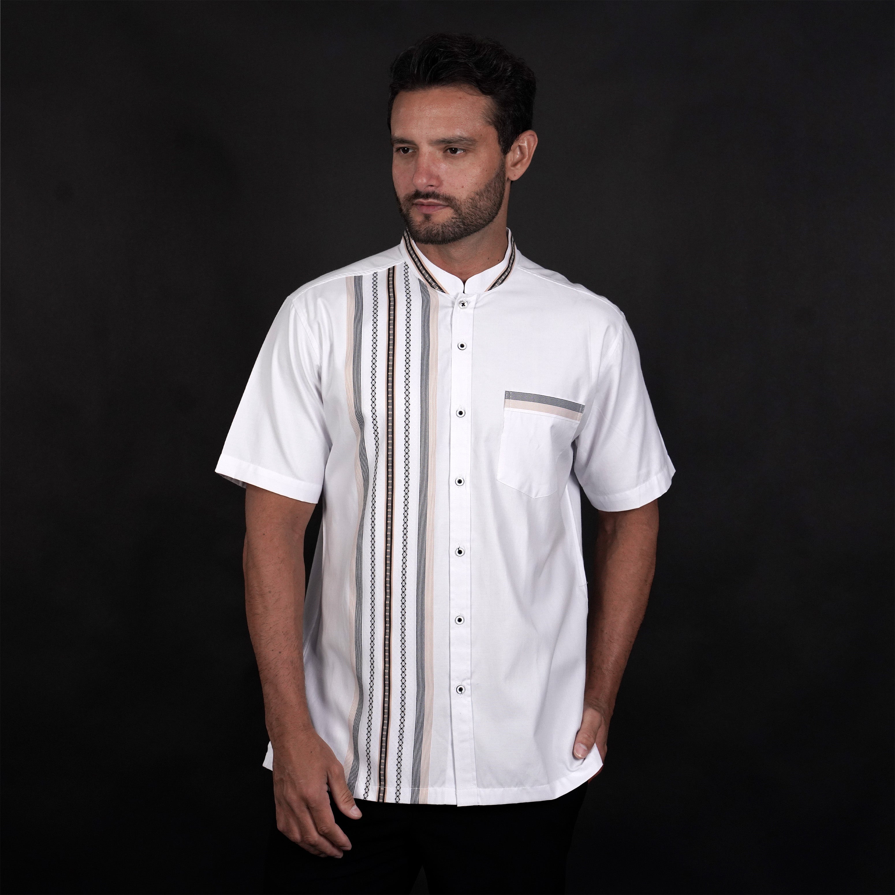Koko Azhar Lengan Pendek 4174 White