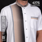 Koko Azhar Lengan Pendek 4175 White