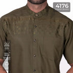 Koko Harun Lengan Pendek 4176 Grayish Brown
