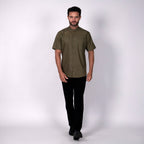 Koko Harun Lengan Pendek 4176 Grayish Brown