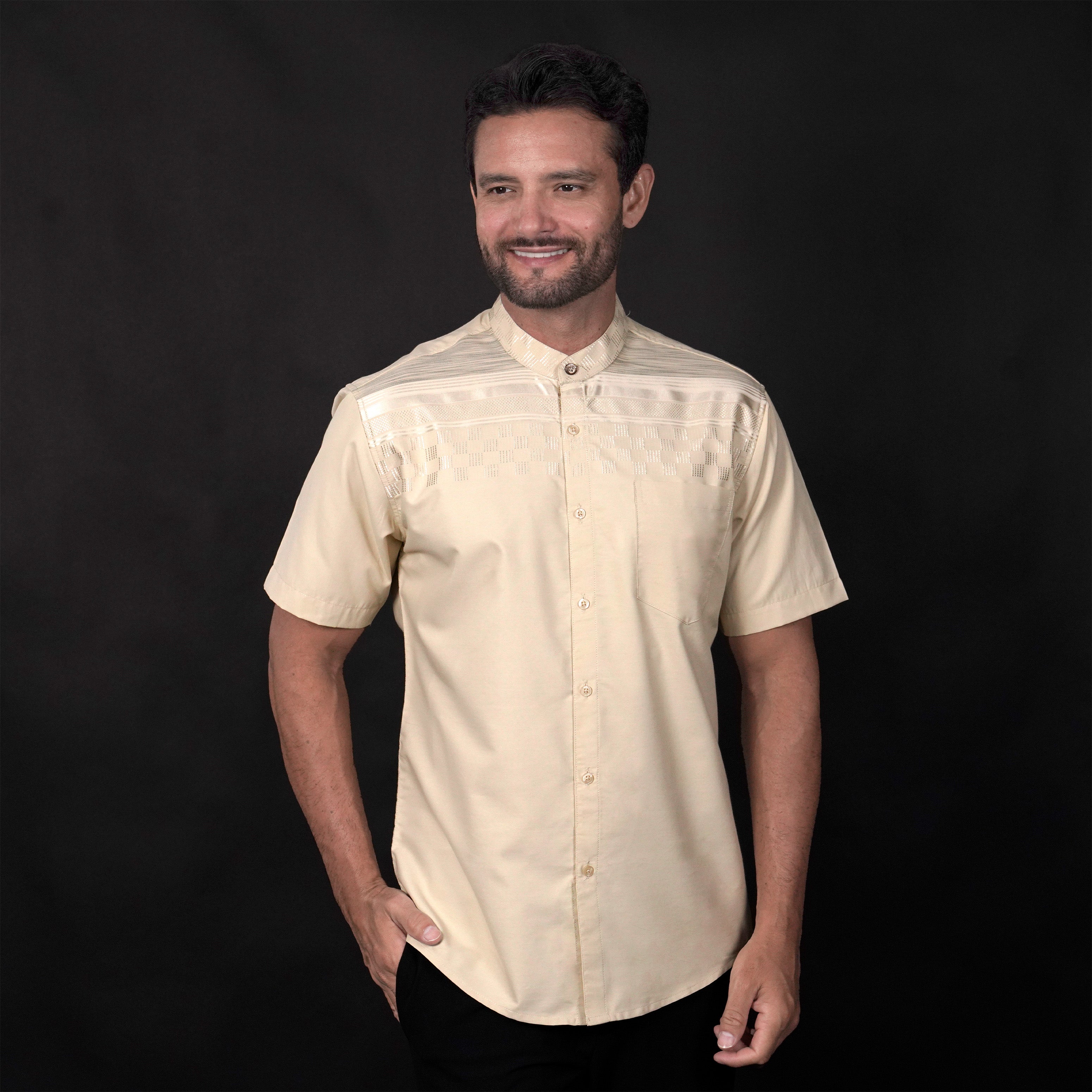 Koko Harun Lengan Pendek 4176 Khaki
