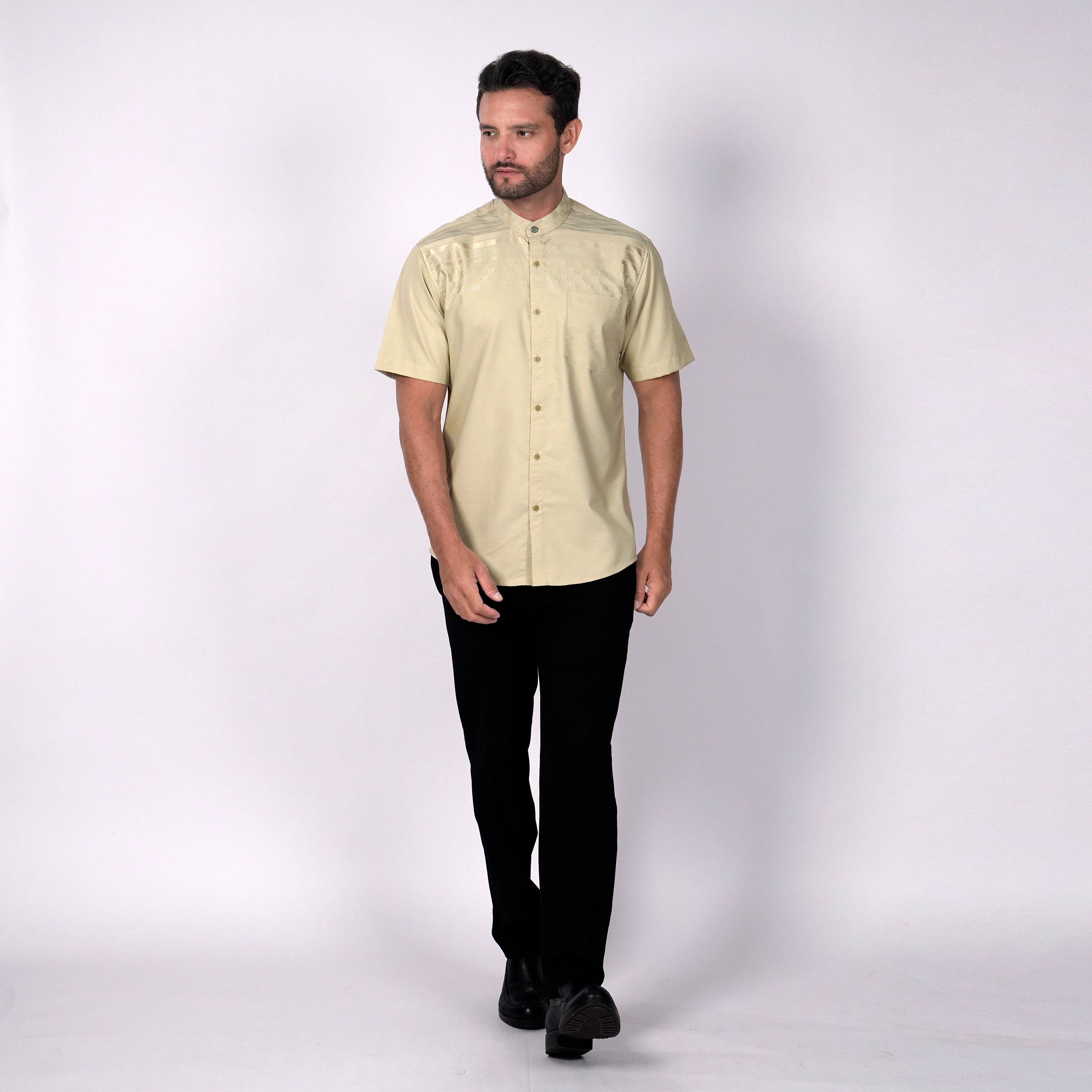 Koko Harun Lengan Pendek 4176 Sage