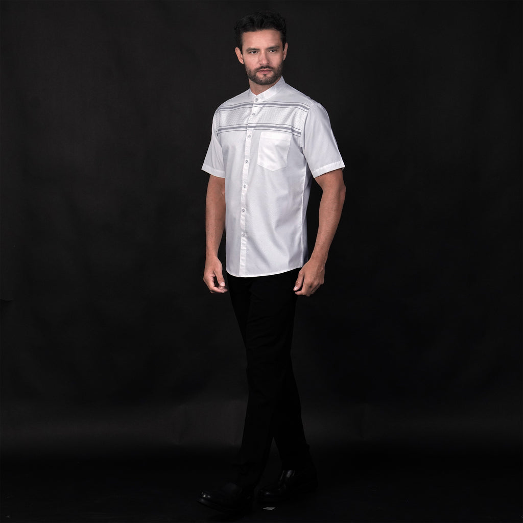 Koko Rayyan Lengan Pendek 4177 White