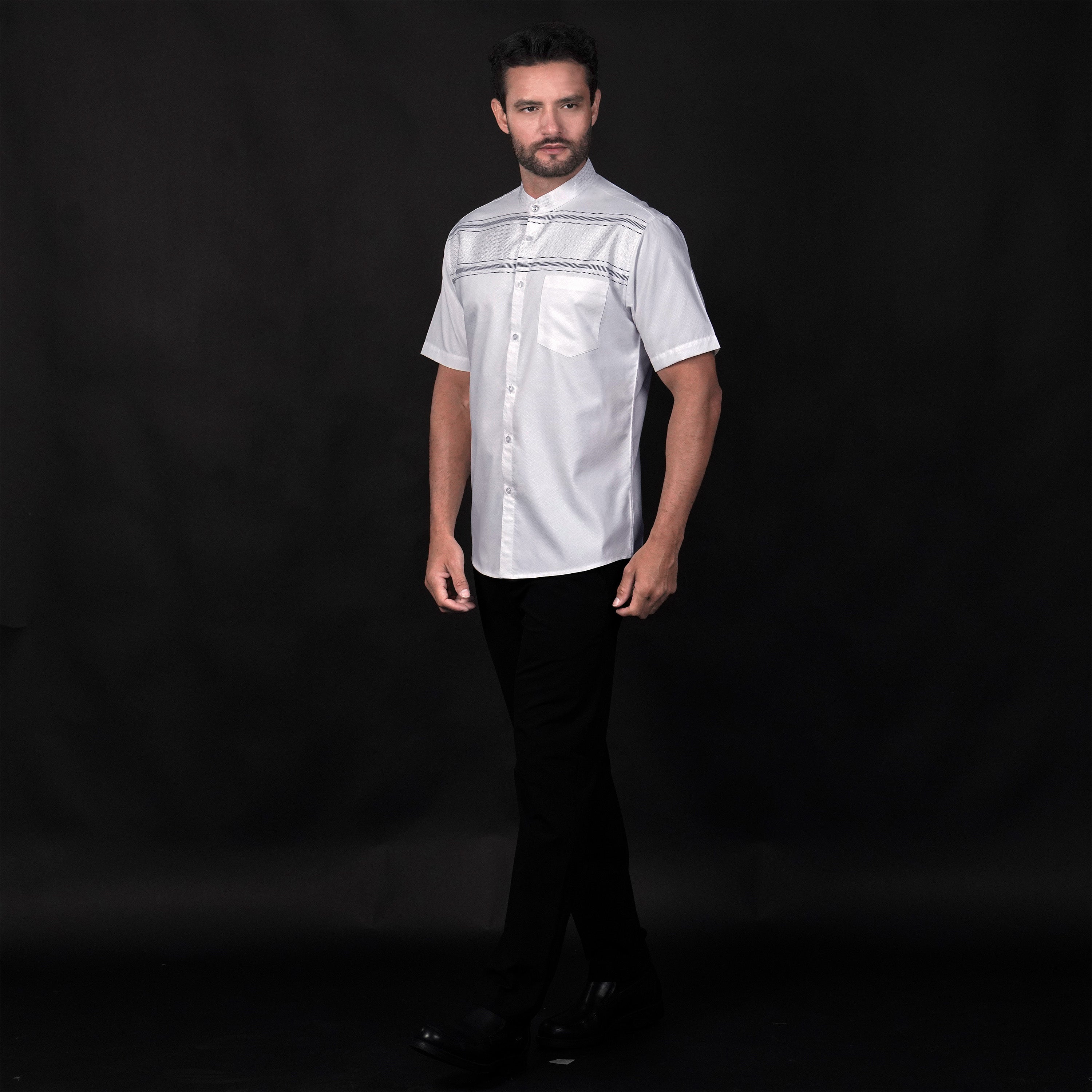 Koko Rayyan Lengan Pendek 4177 White