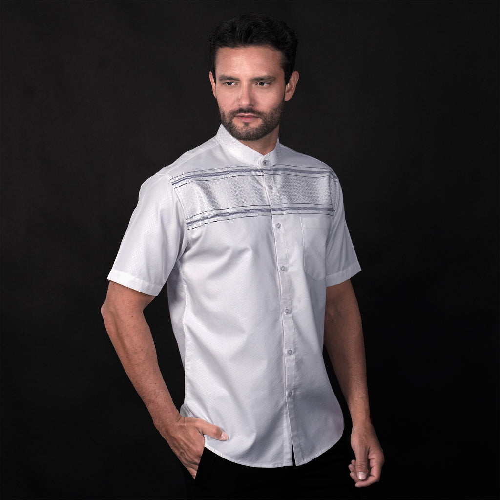 Koko Rayyan Lengan Pendek 4177 White