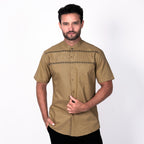 Koko Rayyan Lengan Pendek 4178 Mocca