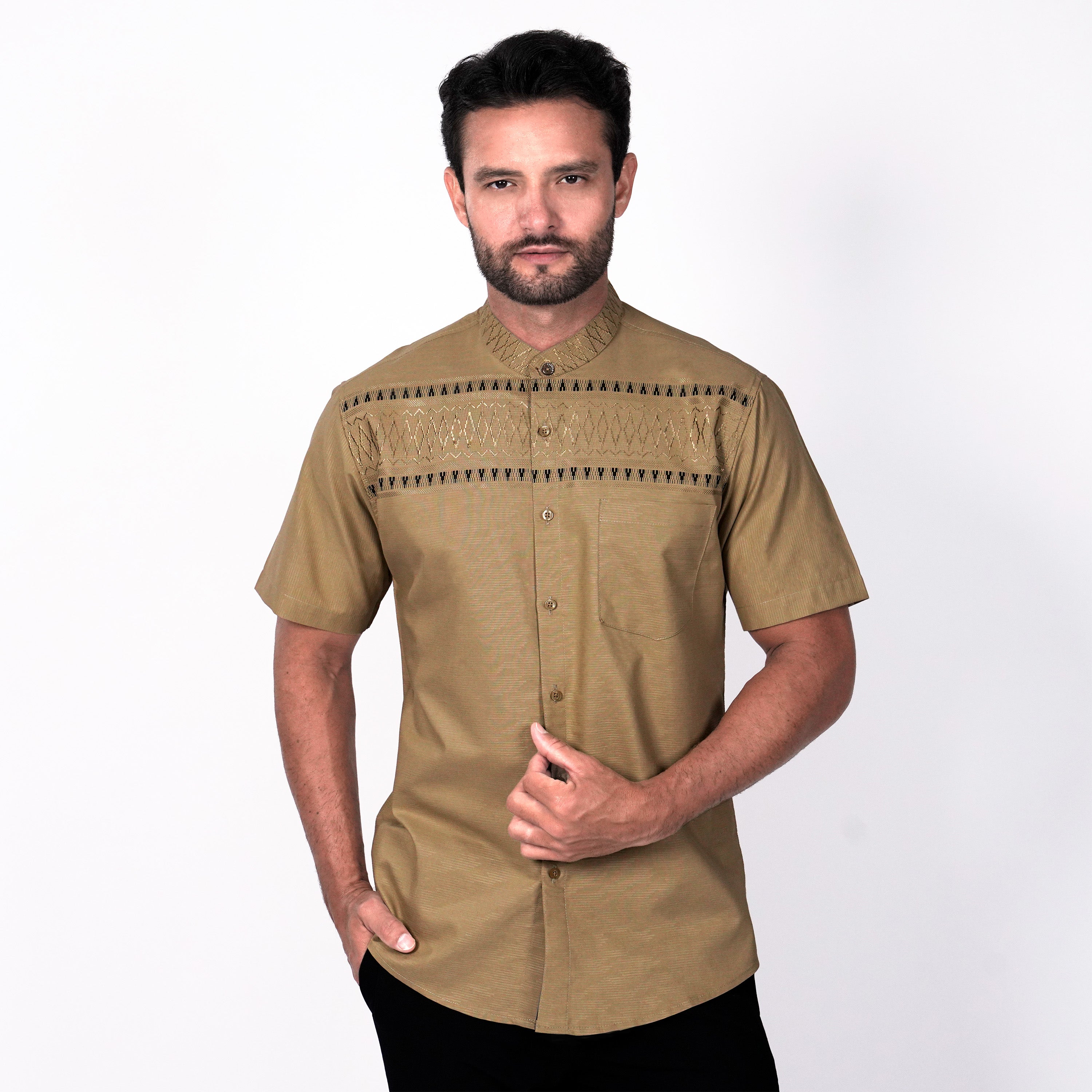 Koko Rayyan Lengan Pendek 4178 Mocca