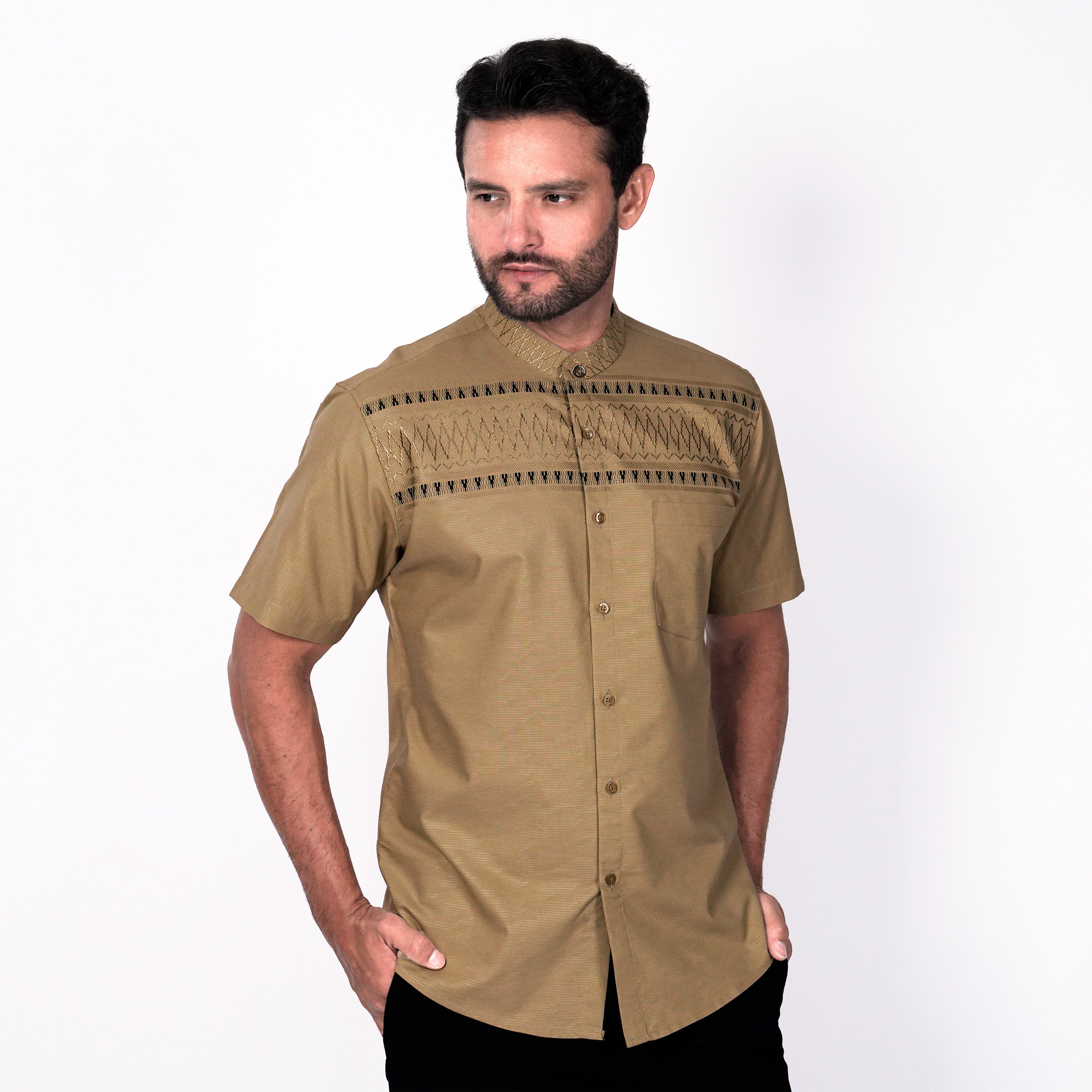 Koko Rayyan Lengan Pendek 4178 Mocca