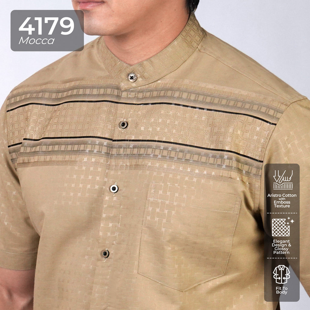 Koko Rayyan Lengan Pendek 4179 Mocca
