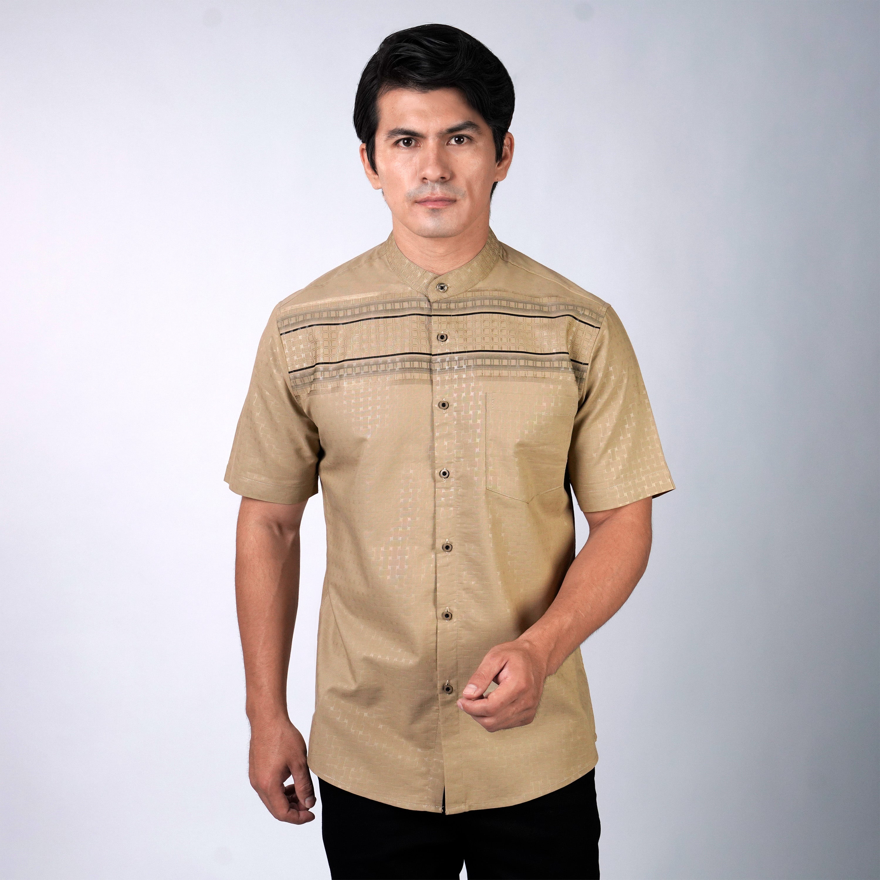 Koko Rayyan Lengan Pendek 4179 Mocca