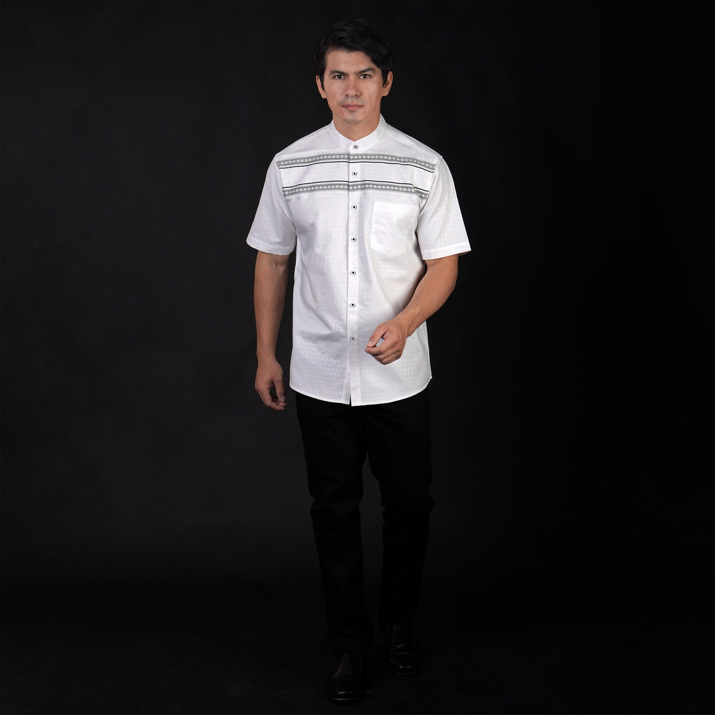 Koko Rayyan Lengan Pendek 4179 White