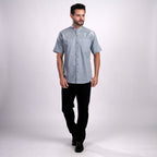 Koko Harun Lengan Pendek 4181 Blue Grey