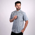 Koko Harun Lengan Pendek 4181 Blue Grey