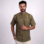 Koko Harun Lengan Pendek 4181 Grayish Brown