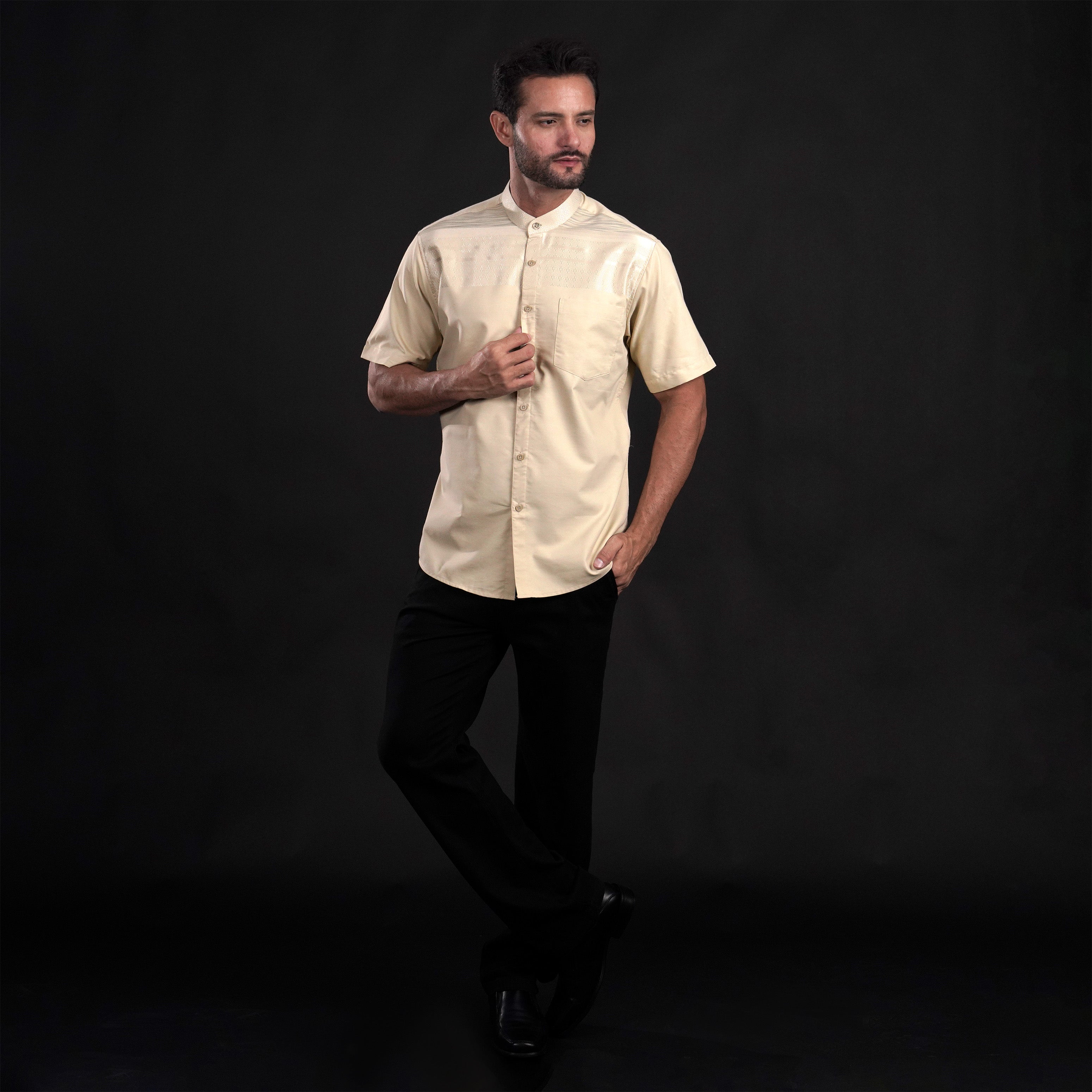 Koko Harun Lengan Pendek 4181 Khaki