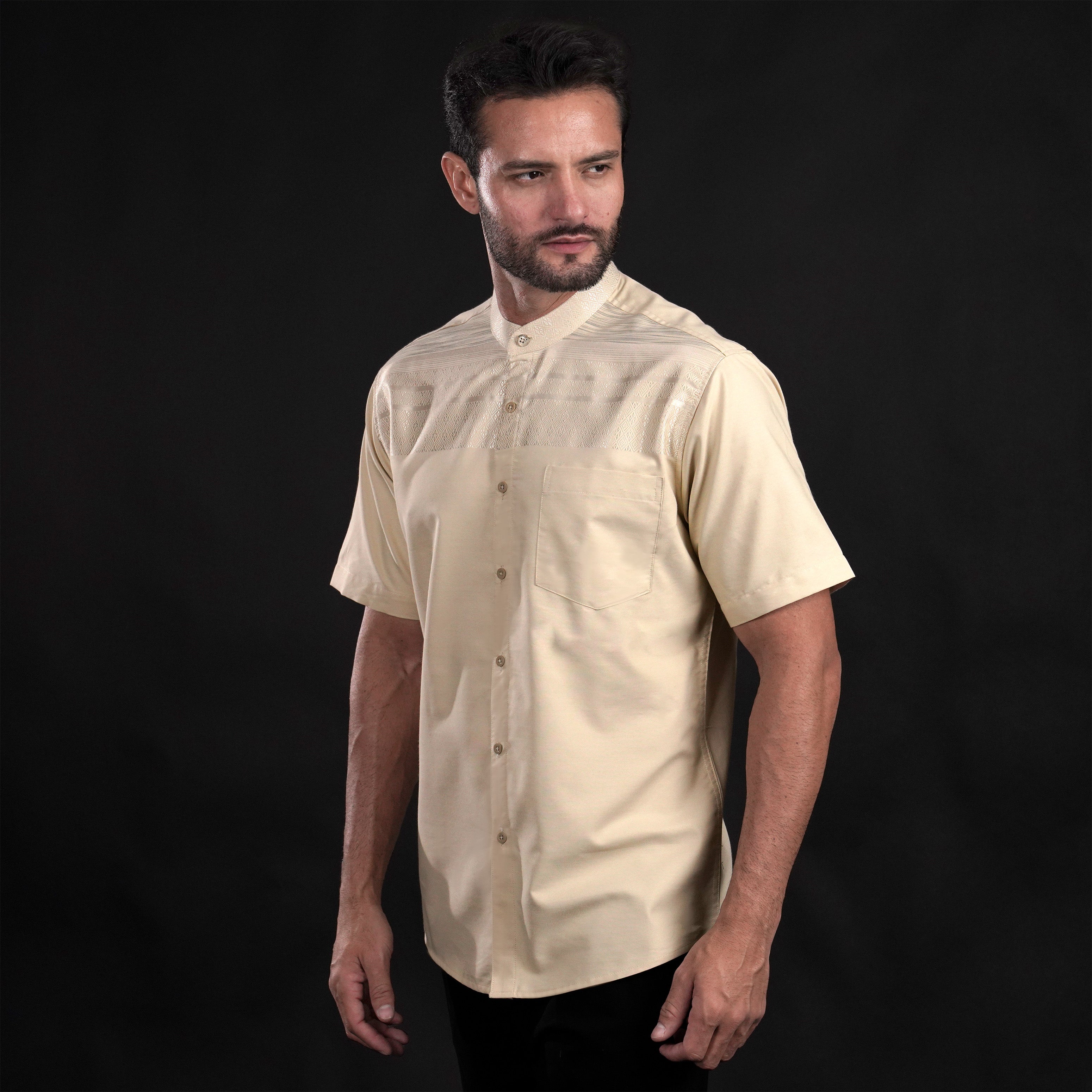 Koko Harun Lengan Pendek 4181 Khaki