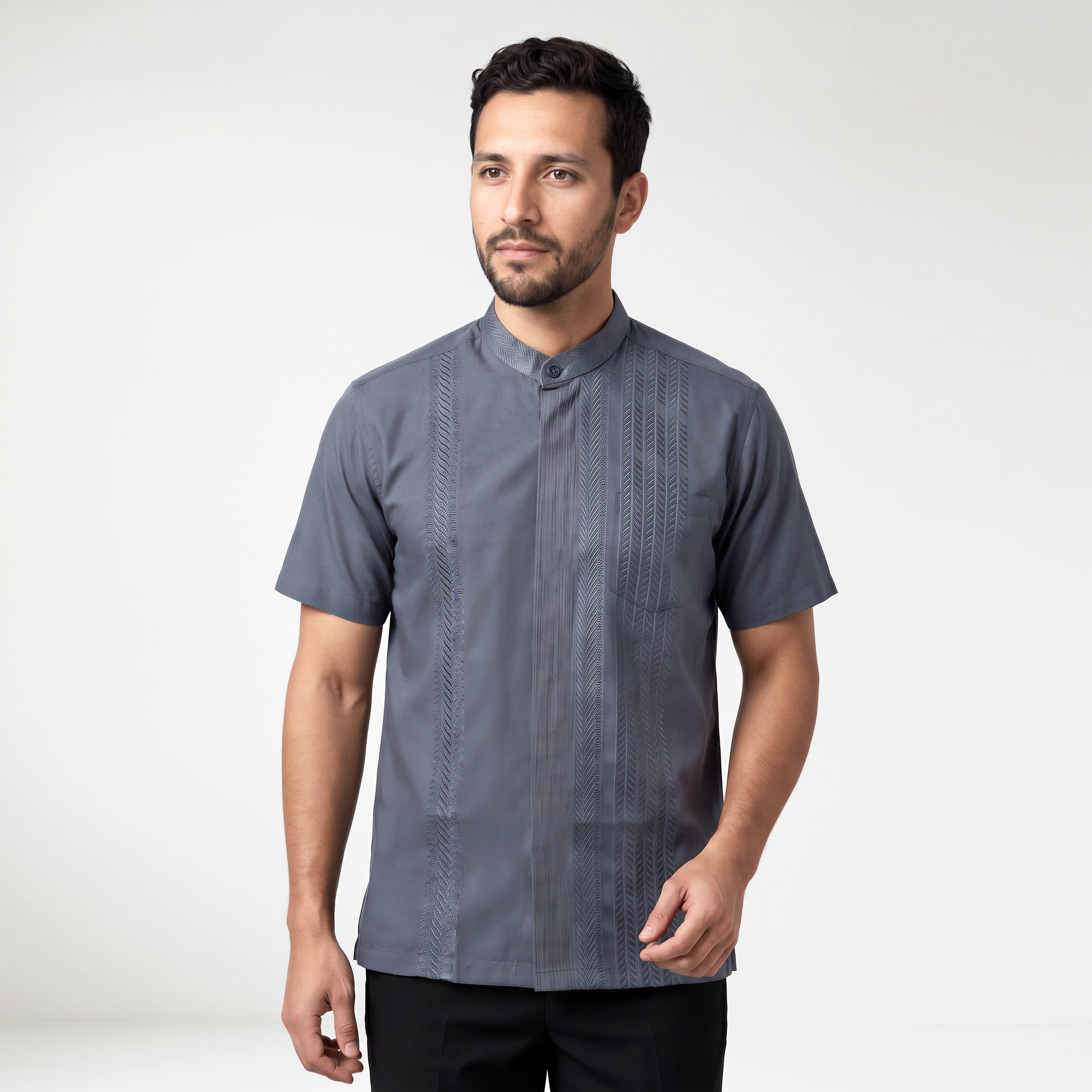 Koko Ishaq Lengan Pendek 4182 Blue Grey