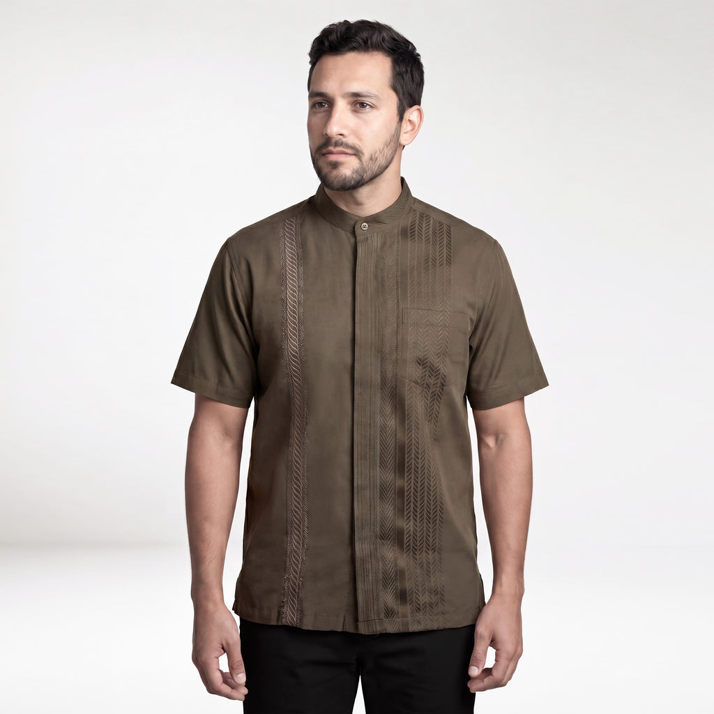 Koko Ishaq Lengan Pendek 4182 Grayish Brown