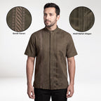 Koko Ishaq Lengan Pendek 4182 Grayish Brown