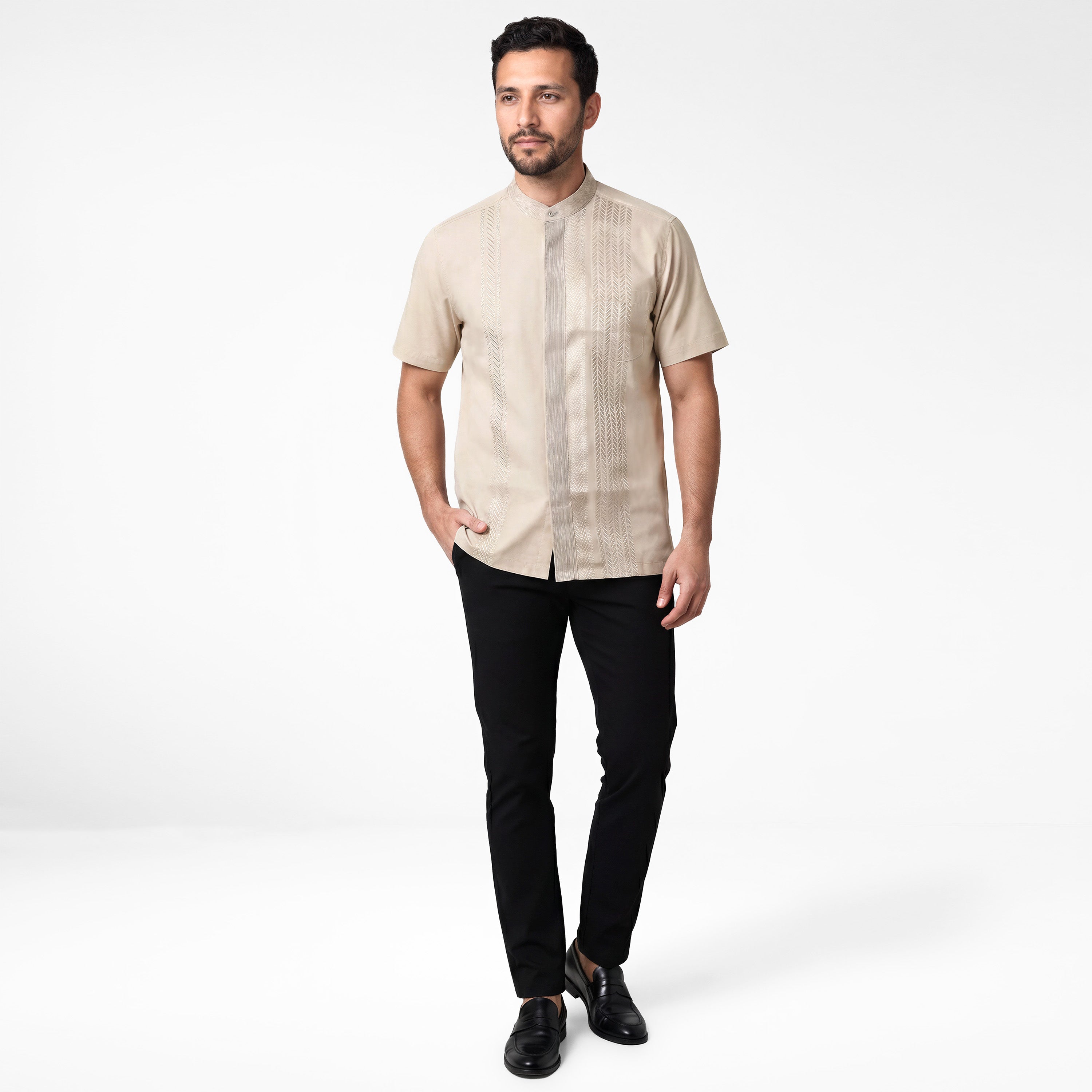 Koko Ishaq Lengan Pendek 4182 Khaki