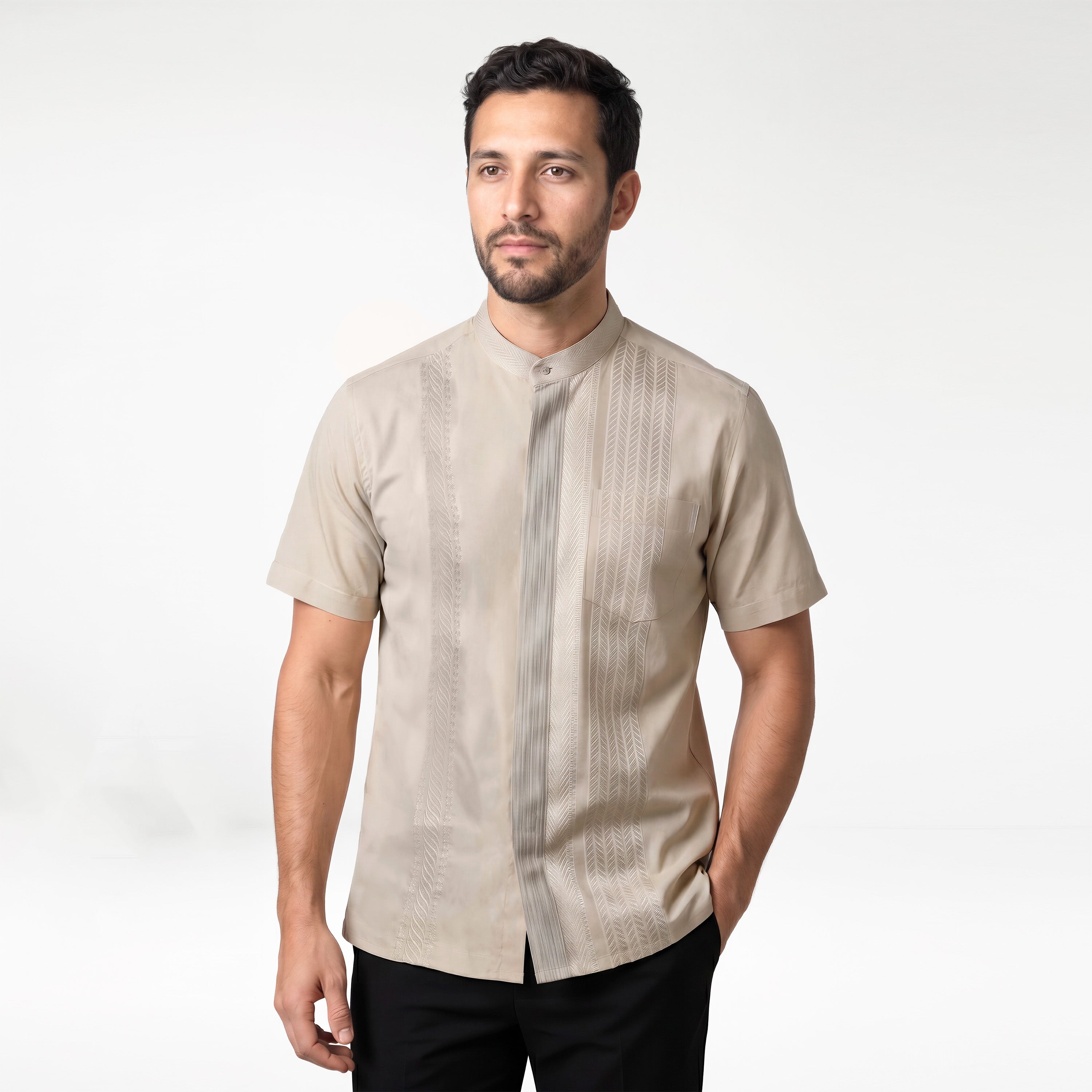 Koko Ishaq Lengan Pendek 4182 Khaki
