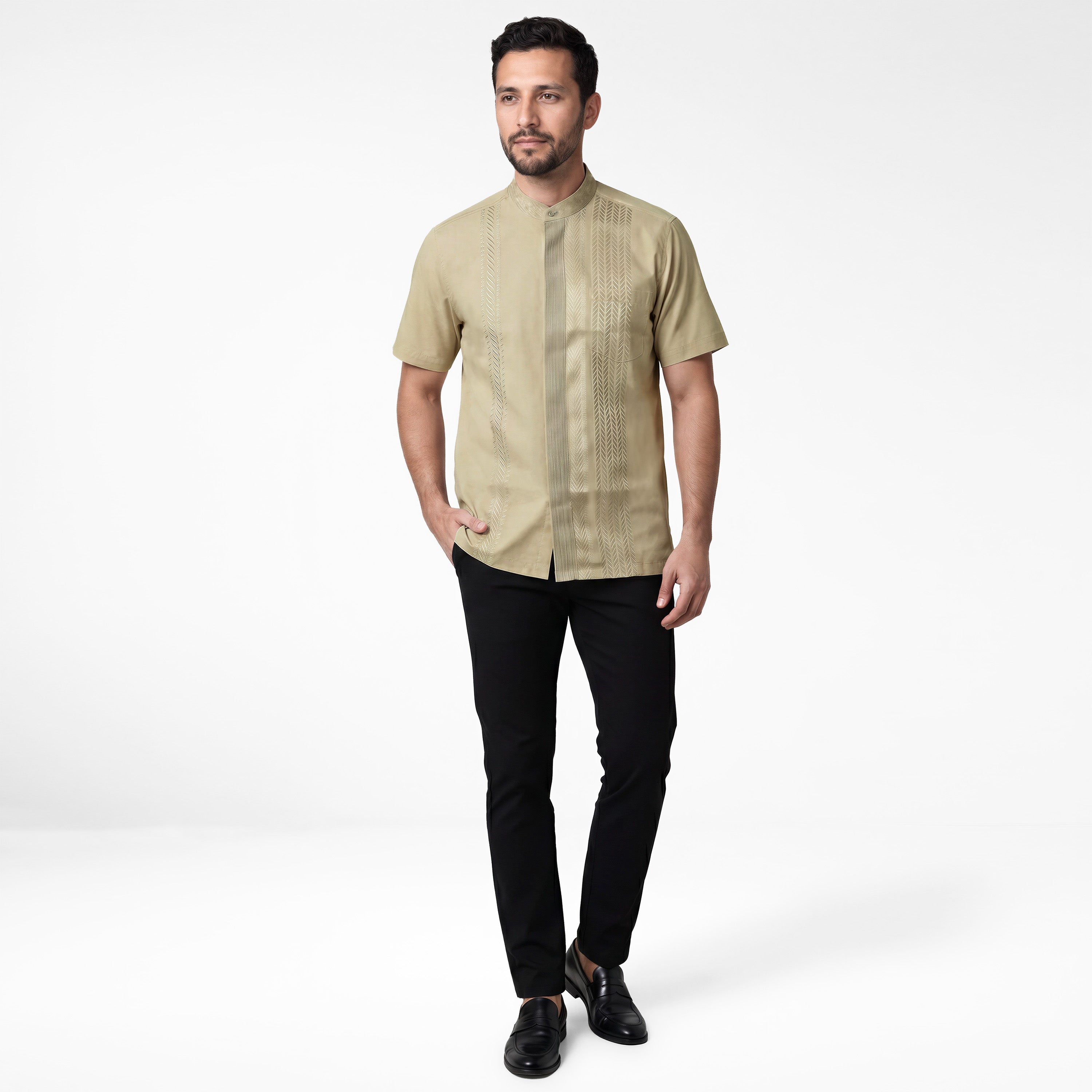 Koko Ishaq Lengan Pendek 4182 Sage