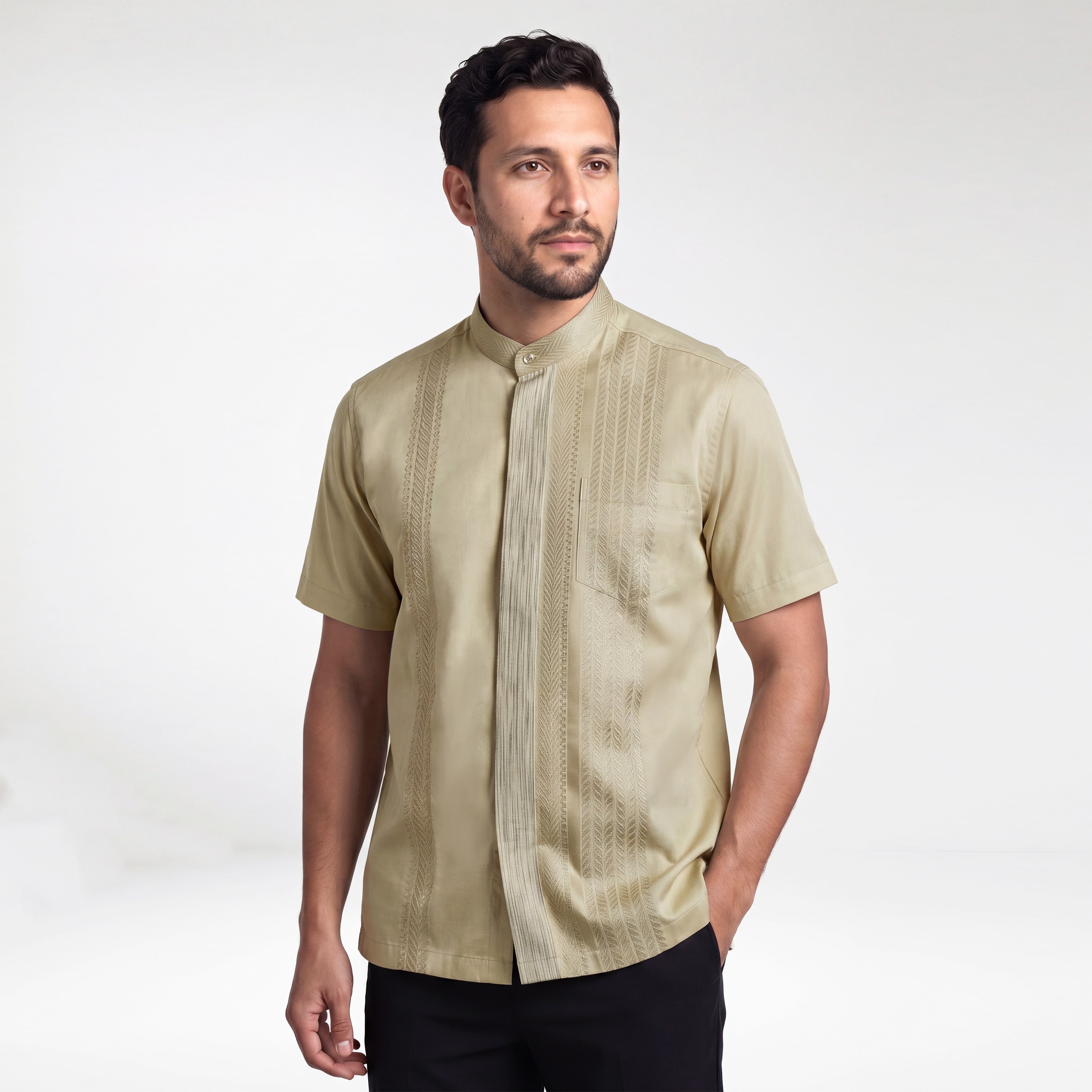 Koko Ishaq Lengan Pendek 4182 Sage