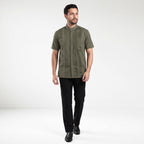 Koko Ishaq Lengan Pendek 4183 Grayish Brown