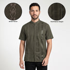 Koko Ishaq Lengan Pendek 4183 Grayish Brown