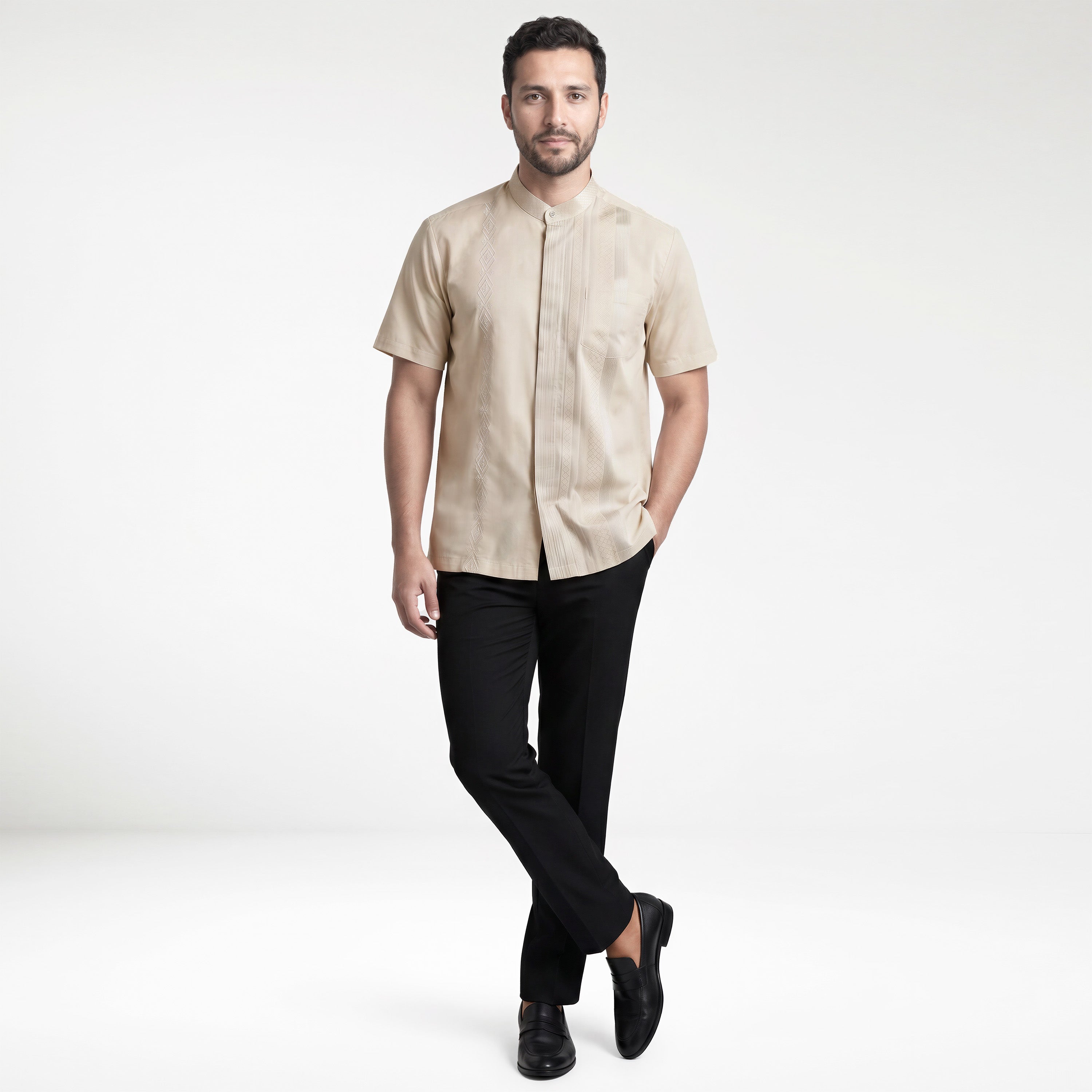 Koko Ishaq Lengan Pendek 4183 Khaki