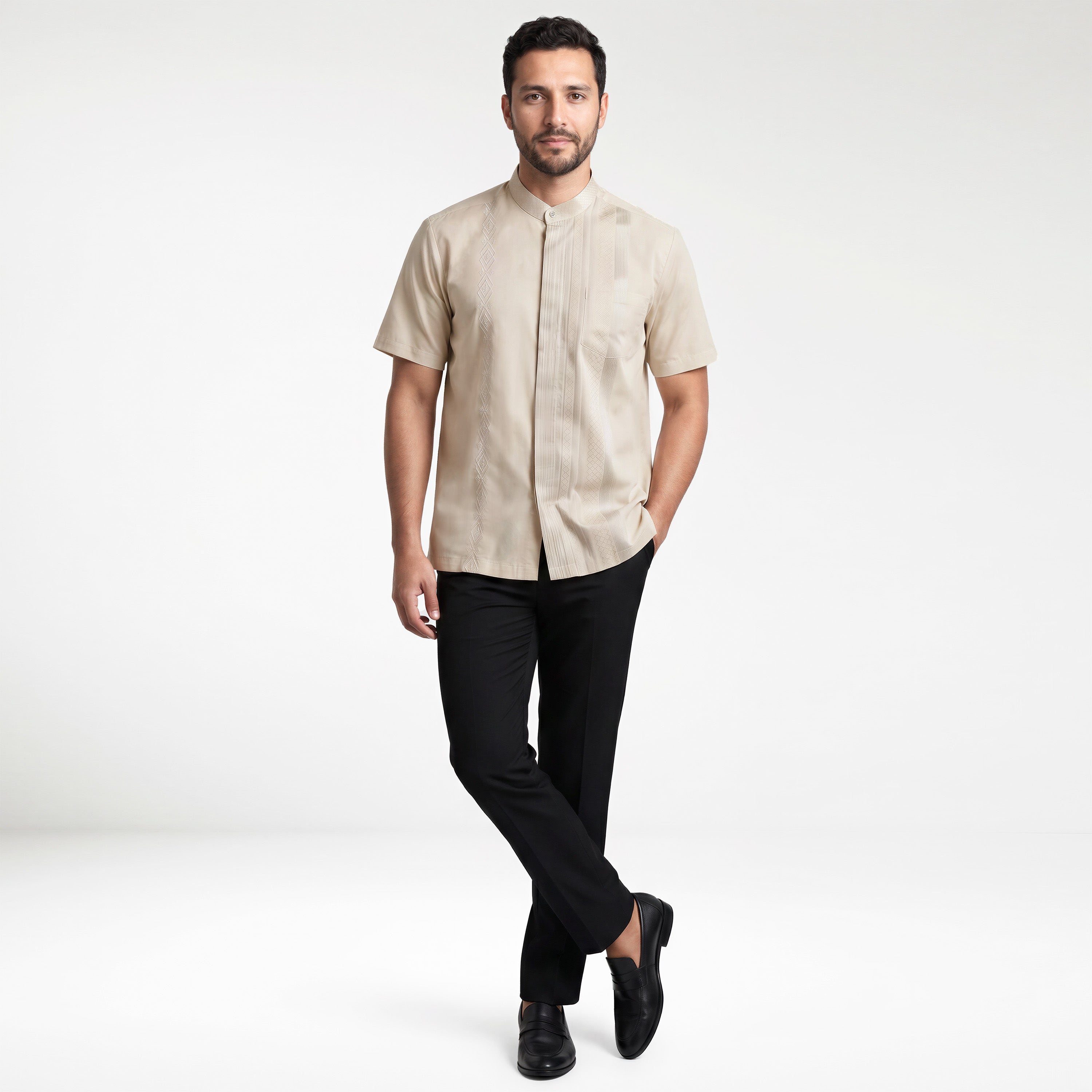 Koko Ishaq Lengan Pendek 4183 Khaki