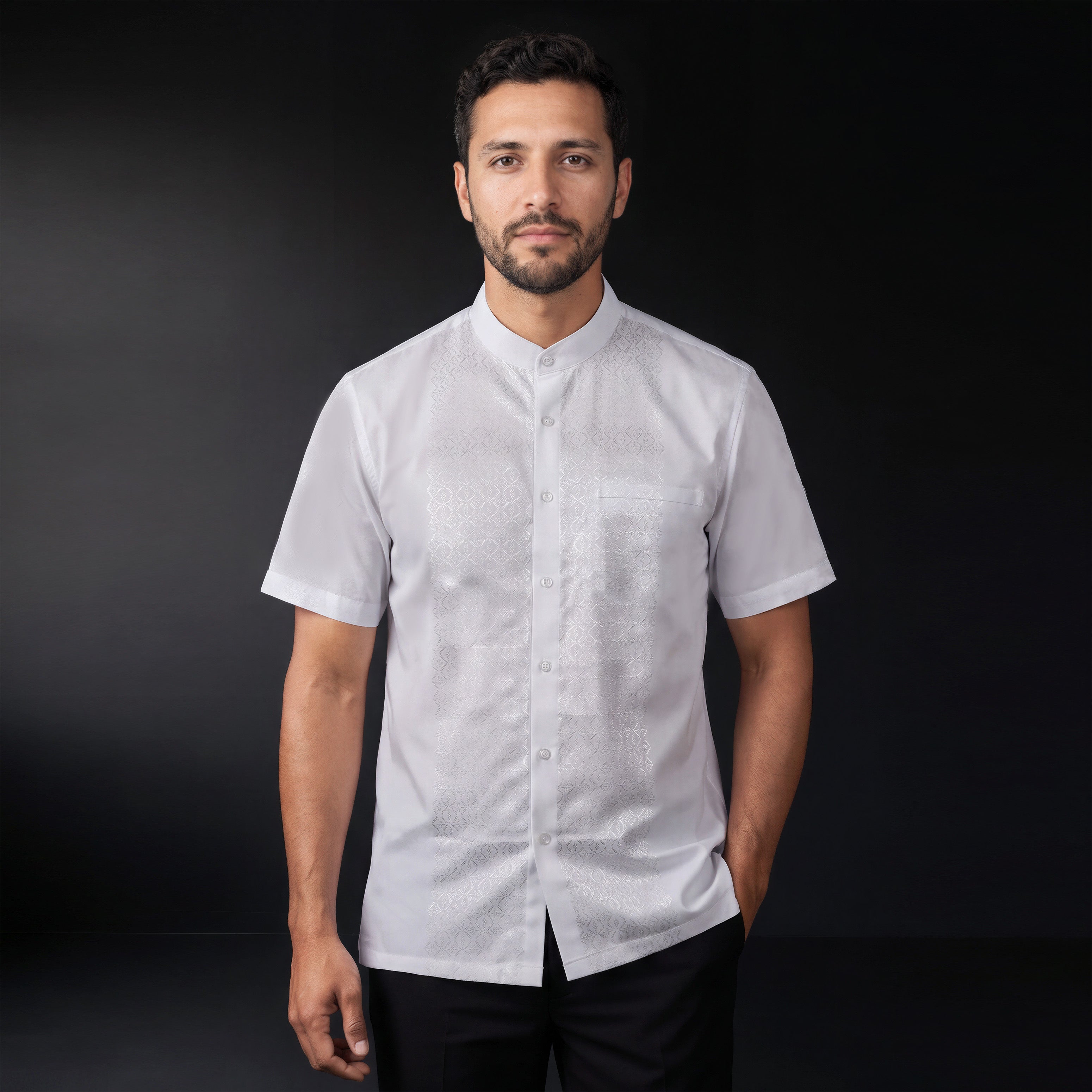 Koko Musa Lengan Pendek 4186 White