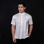 Koko Bordir Ibrahim Lengan Pendek 4785 White