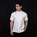 Koko Bordir Ibrahim Lengan Pendek 4854 White