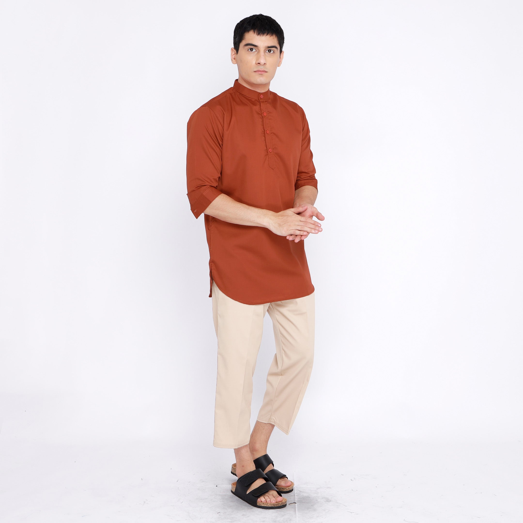 Kurta Hamzah Basic Lengan ¾ 5003 Monza