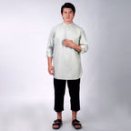 Kurta Hamzah Basic Lengan ¾ 5003 Sage