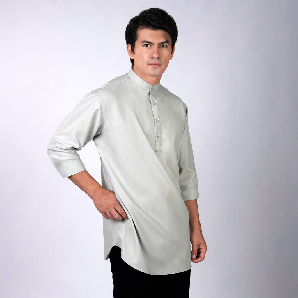 Kurta Hamzah Basic Lengan ¾ 5003 Sage