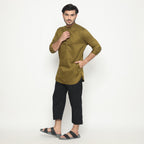 Kurta Hamzah Basic Lengan ¾ 5003 Army