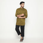 Kurta Hamzah Basic Lengan ¾ 5003 Army