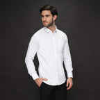 Kemeja Gallant Basic Lengan Panjang 7714 White